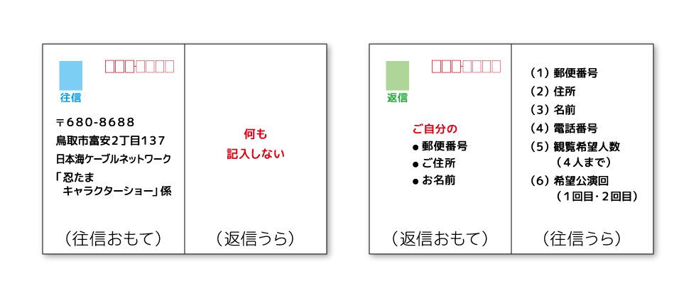 忍たま乱太郎キャラクターショー の実施について ｎｃｎ日本海ケーブルネットワーク